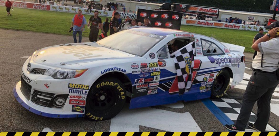 ¡Primera victoria de Rubén García Jr en Nascar Pro East Series!