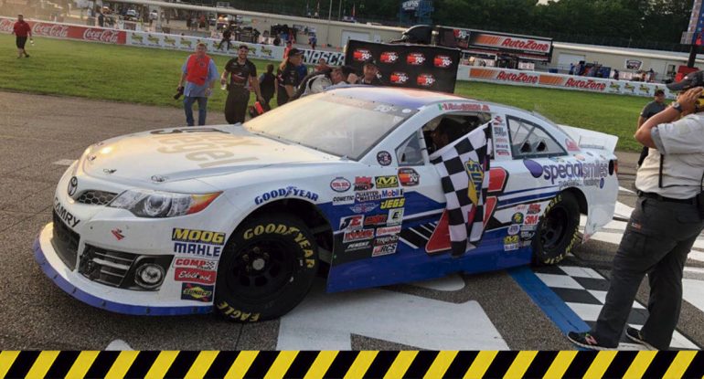 ¡Primera victoria de Rubén García Jr en Nascar Pro East Series!