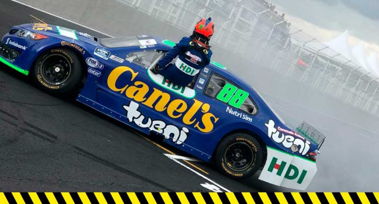 Triunfa Rubén García Jr en NASCAR Puebla