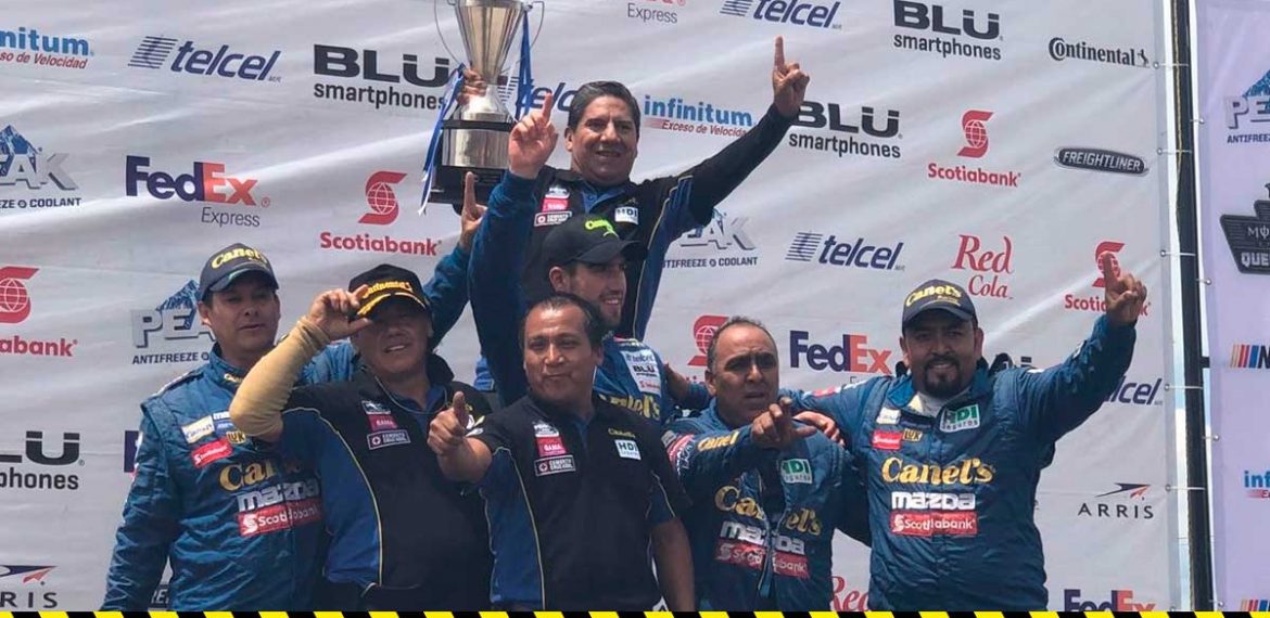 Rubén García Jr. repite victoria en el Nascar Peak