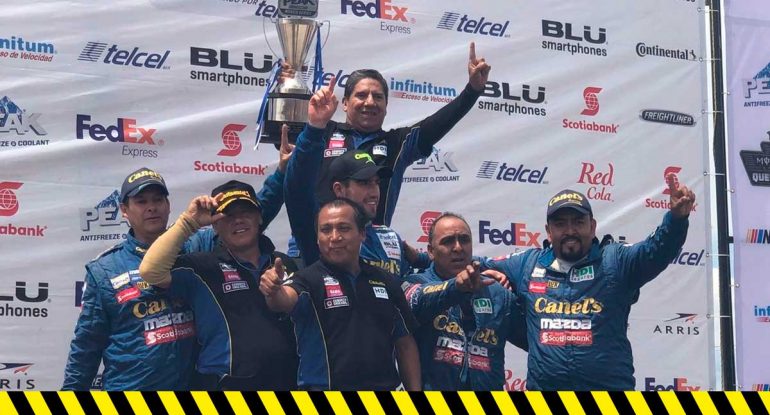 Rubén García Jr. repite victoria en el Nascar Peak