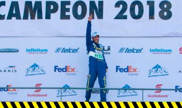Rubén García logra su segundo título de Nascar Peak