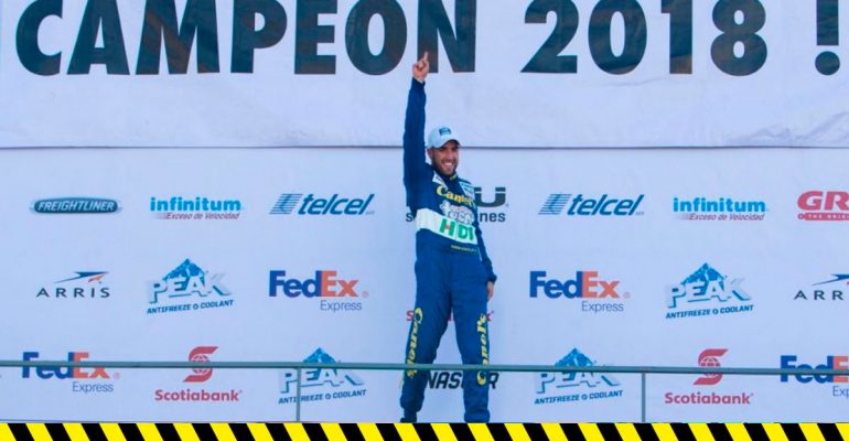 Rubén García logra su segundo título de Nascar Peak