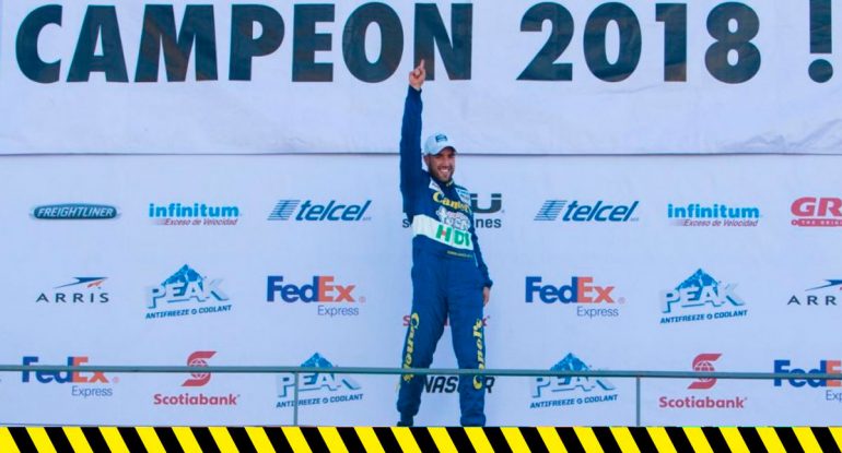 Rubén García logra su segundo título de Nascar Peak